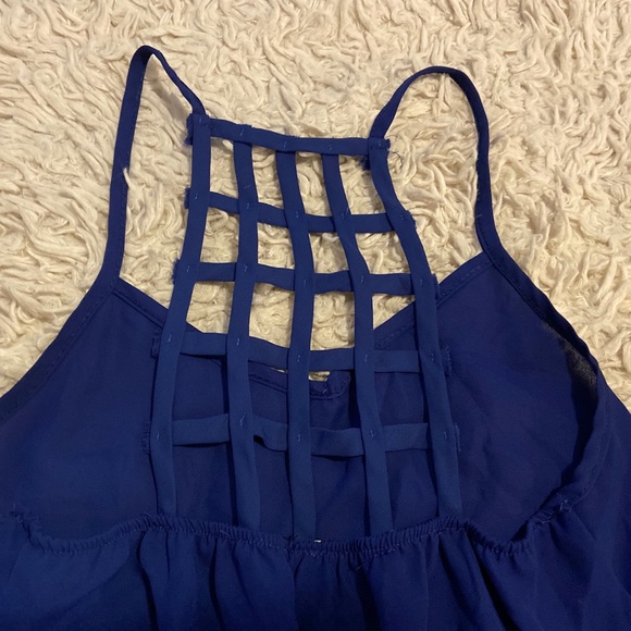 Dark Blue Tank Top - Picture 4 of 4